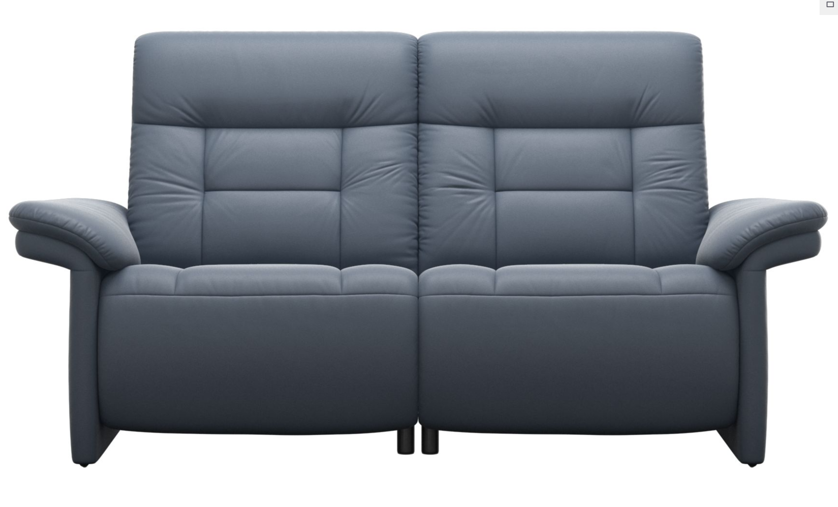 Stressless® Mary Power Loveseat - Upholstered Arm