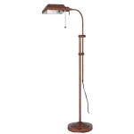 62" Height Metal Floor Lamp in Rust BO-117FL-RU - Image 3