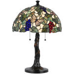 Tiffany 23 inch 60 watt Dark Bronze Table Lamp