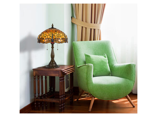 23″ Height Zinc Cast Table Lamp in Antique Brass BO-2372TB Lighting Cal Lighting 3