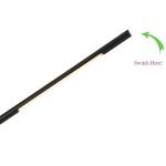 68" Height Metal Floor Lamp in Black and Antique Brass Finish BO-2843FL - Image 4
