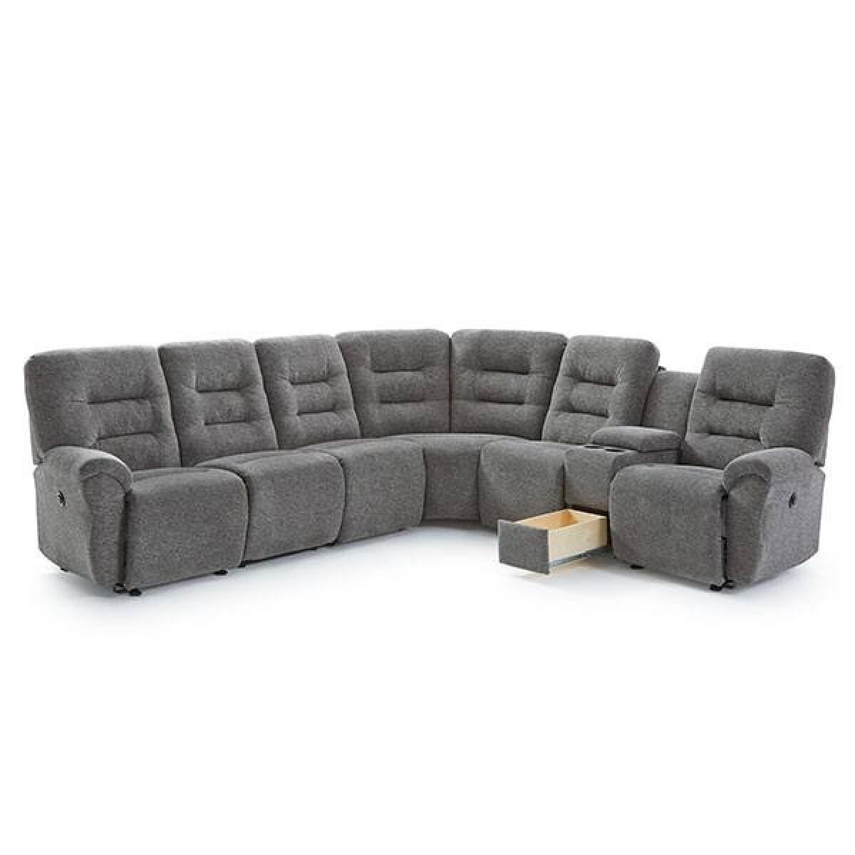Unity 5-Seat Reclining Sectional Sofa Sectionals Best Home Furnishings 4