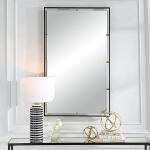 Uttermost Egon Rectangular Mirror - Bronze - Image 2