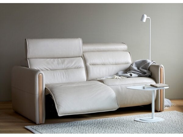 Stressless® Emily Power Loveseat – Wood Arm Loveseats Stressless Stressless® Emily Power Loveseat – Wood Arm Loveseats Stressless