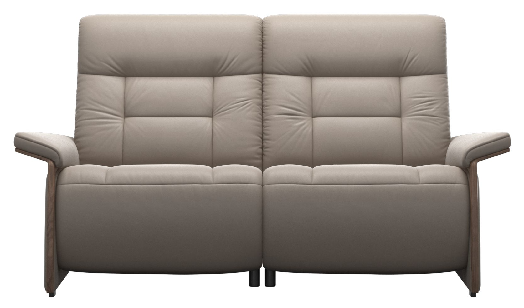 Stressless® Mary Power Loveseat - Wood Arm