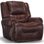 Genet Leather Power Tilt Headrest Rocker Recliner