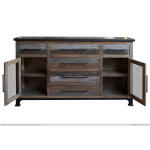 IFD Antique Gray Buffet - Image 2
