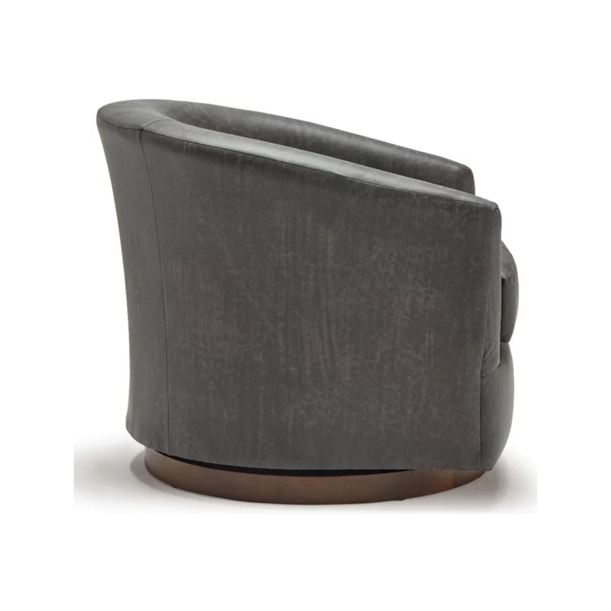 Best Ennely Swivel Barrel Chair Chairs Best Home Furnishings 3
