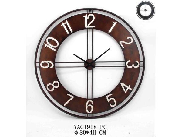 DW73995WMDS Metal Wall Clock Clocks Style Craft