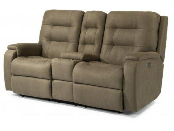 Flexsteel Arlo Loveseat with Console Loveseats Customizable 6 Flexsteel Arlo Loveseat with Console Loveseats Customizable 6