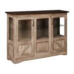 Country Classics Farmstead Server - Glass Doors & Shelf