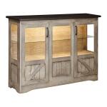 Country Classics Farmstead Server - Glass Doors & Shelf - Image 2