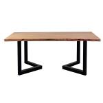 Porter Manzanita Natural 70" Dining Table - Image 4