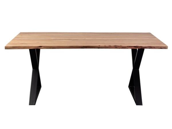 Manzanita Natural 70″ Dining Table with Different Bases, VCA-DT70N Dining Tables Customizable