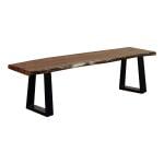 Manzanita Harvest Bench with Different Bases, VCS-BN58H - Image 3