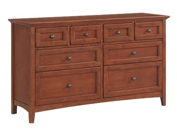 Whittier McKenzie 8 Drawer Dresser Dressers Whittier Wood