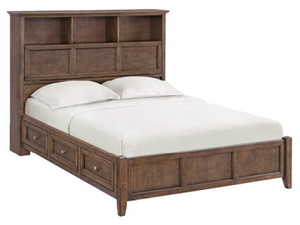 Whittier McKenzie Bookcase Storage Bed Beds Customizable