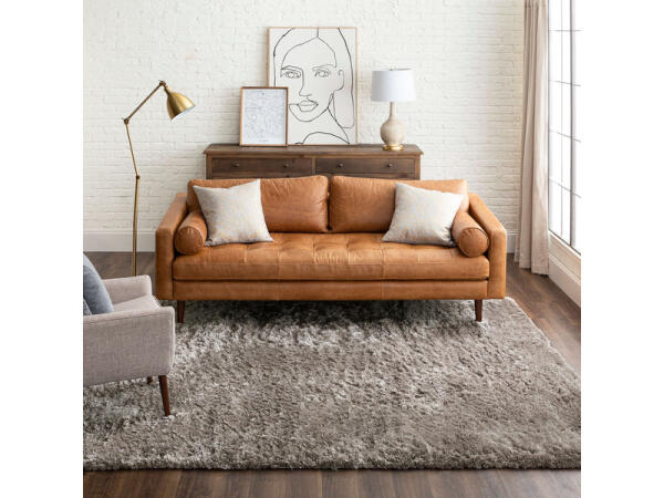 Billow Shag Taupe Rugs Karastan Rugs 3