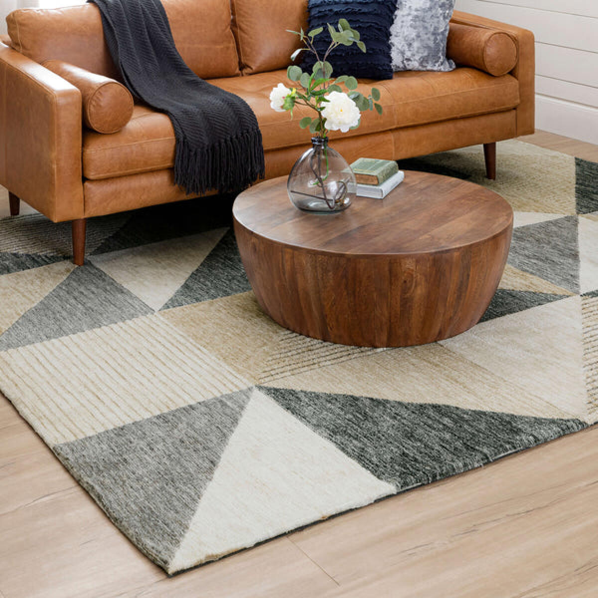 Bowen Oblique Tan Rugs Karastan Rugs 2