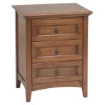 Whittier McKenzie 3 Drawer Nightstand