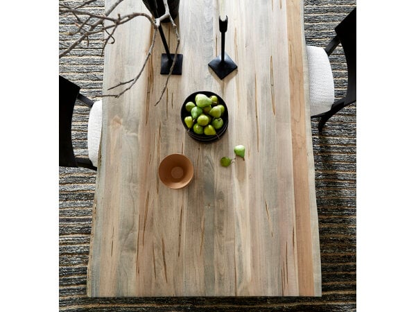Mavin Live Edge Table Winchester Base Dining Tables Customizable 3
