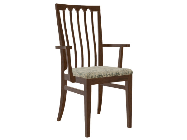 Canterbury Arm Dining Chair Chairs & Benches Customizable
