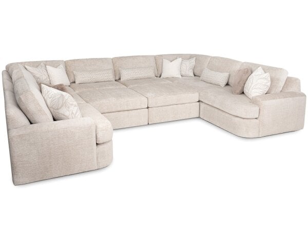 Smith Brothers 209 Modular Sectional Loveseats Customizable