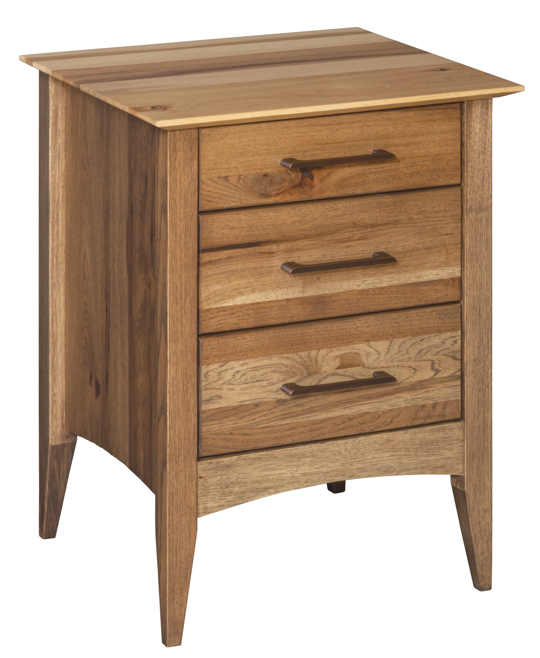 Country Classics Simplicity 3-Drawer Nightstand