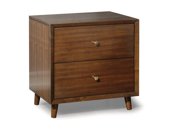 Flexsteel Ludwig Brown Nightstand Bedroom Flexsteel
