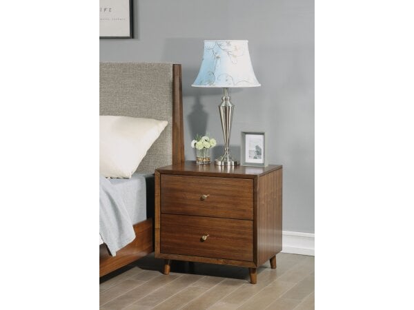 Flexsteel Ludwig Brown Nightstand Bedroom Flexsteel 3