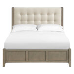 Whittier McKenzie Upholstered Panel Storage Bed - Image 3