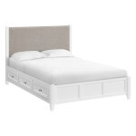 Whittier McKenzie Upholstered Panel Storage Bed - Image 4