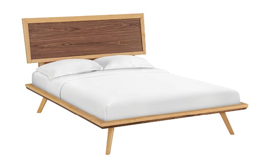 Whittier Addison Adjustable Headboard Platform Bed