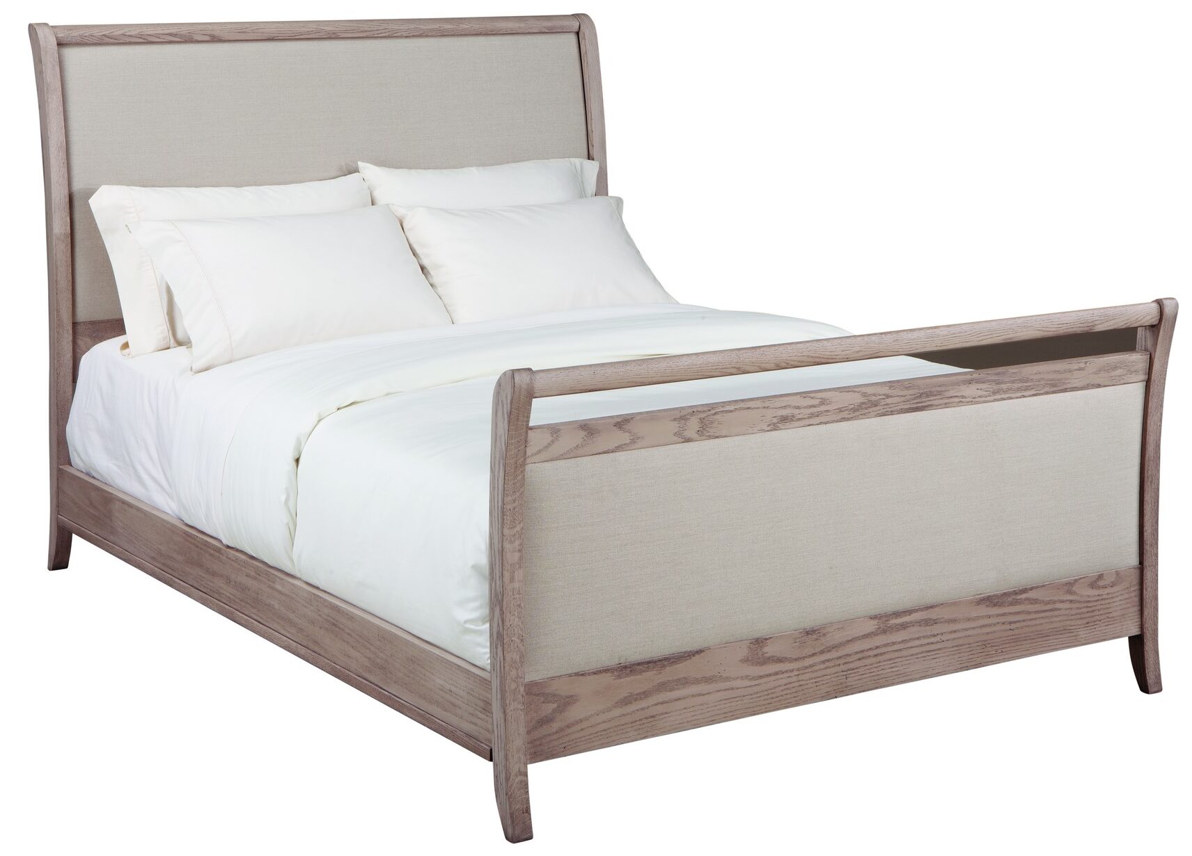 Adrienne Upholstered Bed Queen High FB Mavin Adrienne Upholstered Bed - Image 1