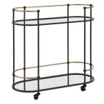Uttermost Andre Bar Cart - Image 2