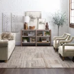 Karastan Forsyth Park Cloverdale Beige Steel - Image 4