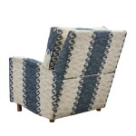 Uttermost Kickback Chair - Blanket Blue - Image 3